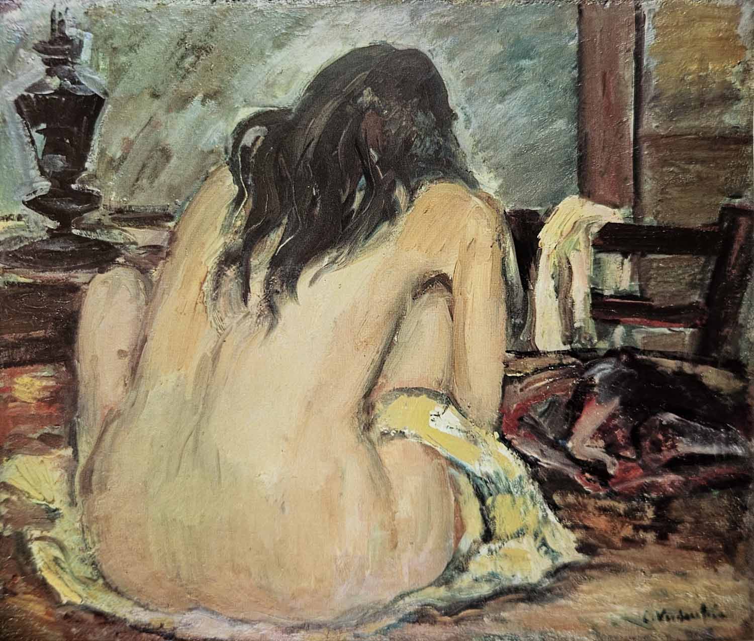 Nudo di schiena