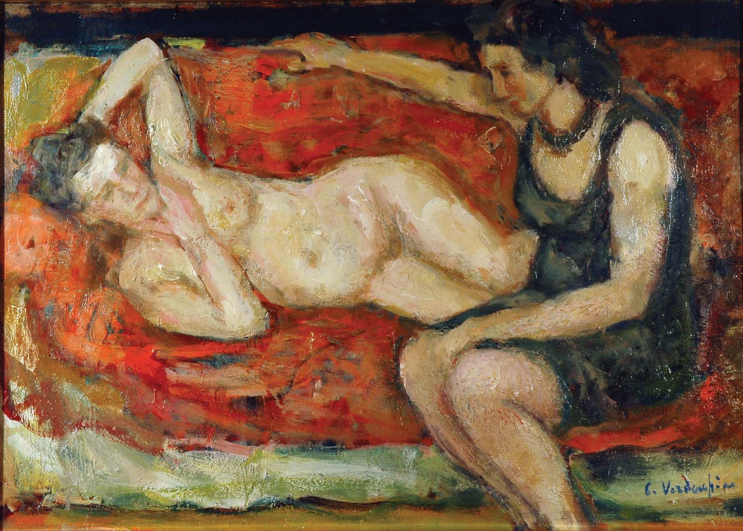 Donne sul divano