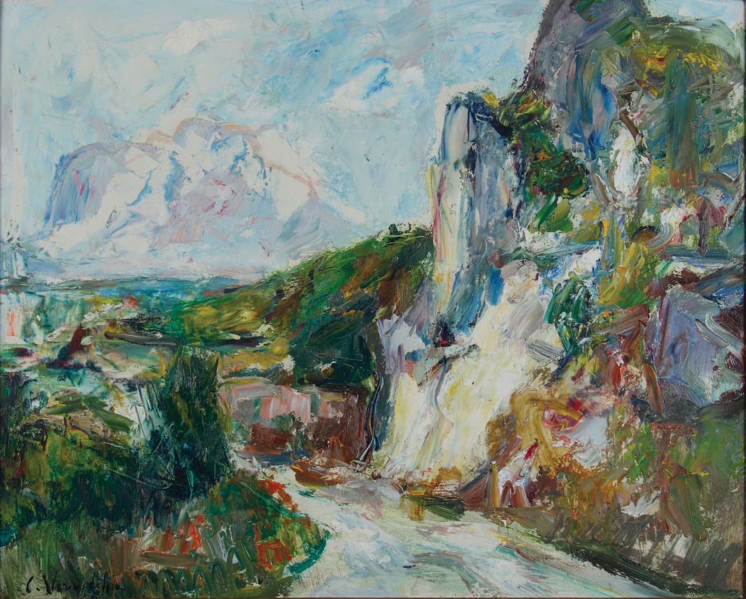 Strada di montagna