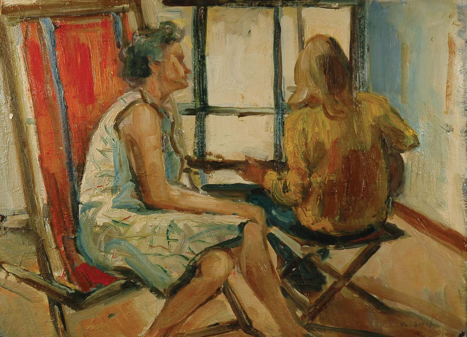 Maria e Giovanna alla chitarra