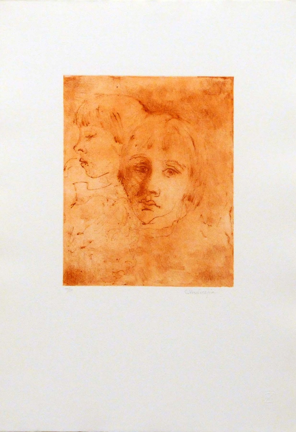 Ritratto di giovanna Zunica (Sanguigna)